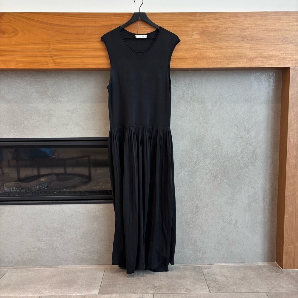 Everlane The Knit Pleated Dress, Size L - Picture 6 of 14